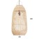 Lamp ceiling from the rattan "Buan" 1x120W, E27, 30x30x60 cm