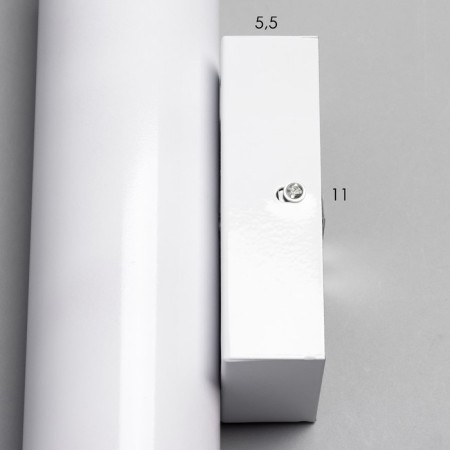 Sconces "bambo" E27 40W white gold 6x6x60cm-6