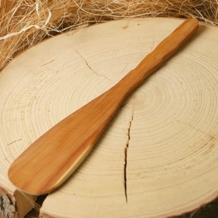 Blade, kitchen, with a carved pen, juniper, 27 cm,-3