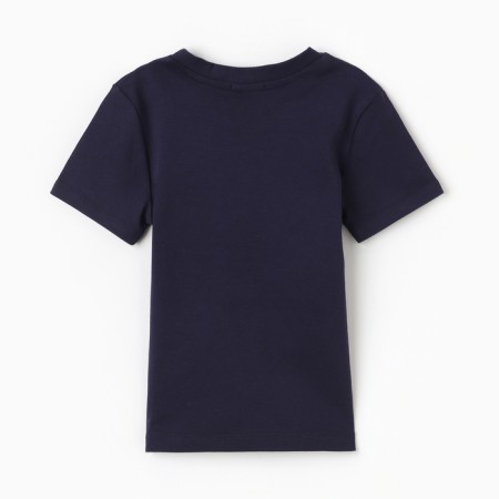 T -shirt for a boy, blue color, height 122 (6 g)-3