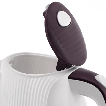 Electric kettle Vitek VT-7061, plastic, 1.7 l, 2200 watts, white-violet with a pattern-2