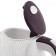 Electric kettle Vitek VT-7061, plastic, 1.7 l, 2200 watts, white-violet with a pattern