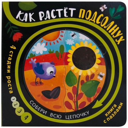 Gather a chain. How the sunflower grows, Mozaleva O.