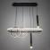 Bayerlux 2681/5 LED 120W 3000-6000K black 68x28 cm