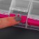 Organizer for storing trifles, 7 departments, with buttons, 22 × 5 × 2.5 cm