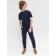 Pants for boys, height 152 cm, dark blue color