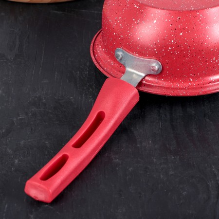 Bucket "Selek", 16 × 7 cm, plastic handle, pink color-2