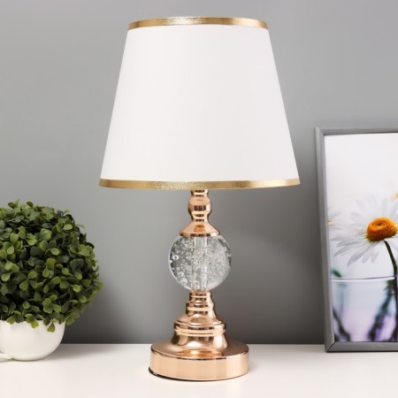 Board lamp “Leila” E27 40W gold 25x25x44 cm