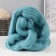 Fasting wool 100% half -toned wool 50 g (145 ice mint)