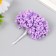 Flowers for decorating "cloud" purple 1 bouquet = 12 colors 8 cm
