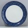 Ceramic plate Royal Garden, 22.5 cm, white color