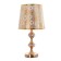 Table lamp 58077/1 E27 40W gold 25x25x42cm Risalux