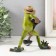 Souvenir Polystone Lac "frog with a shovel, in a straw hat" 10x15x15.5 cm