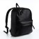 Youth backpack with a zipper, 4 pockets, black color