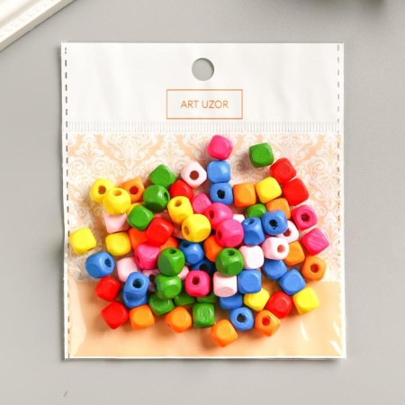Decor for creativity tree "Color cubes" 0.7x0.7 cm (set 80 pcs)-3
