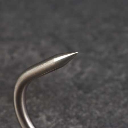 Flooding hook for meat, 28cm, with a metal handle-2