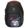 Youth backpack, 42 ​​x 31 x 13 cm, ergonomic back, Stavia "football", black