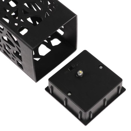 Garden lamp on the sunny battery "openwork", 6 × 29 × 6 cm, 1 LED, glow warm white-5