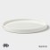 Magistro Modern, D = 20 cm, flat, porcelain, white