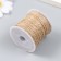 Knitting cord 100% juts "Natural" 10 m 2 mm 4.2x4.7x4.7 cm