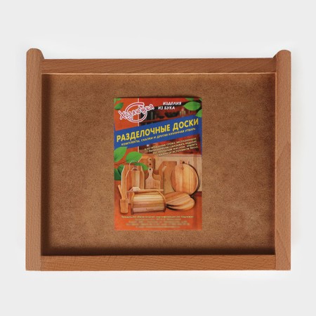 Bakery with a transparent cover, 22.5 × 29 × 15 cm, beech-3