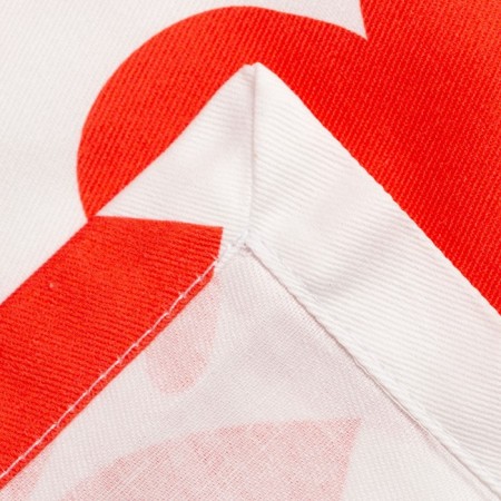 The path to the Ethel table Red Hearts 40x149cm, 100% cotton, sarzha 190 g/m2-4