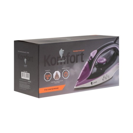 LEONORD LE-1804, 3100 W, ceramic sole, 320 ml, purple-6