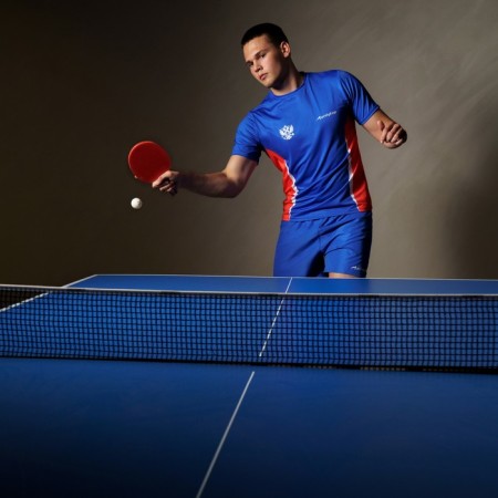 Boshika Advanced 2*table tennis racket, for lovers, Double Fish 815 1.5 mm lining, conical handle-6