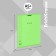 Notebook 96 sheets Erichkrause Coverpro Neon "Classic", plastic cover, OFSET BOLK, 100%whiteness, Green