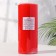 Candle - cylinder, 8x20 cm, 90 hours, 795 g, red