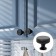Handle button Cappio PK323, D = 30 mm, black color