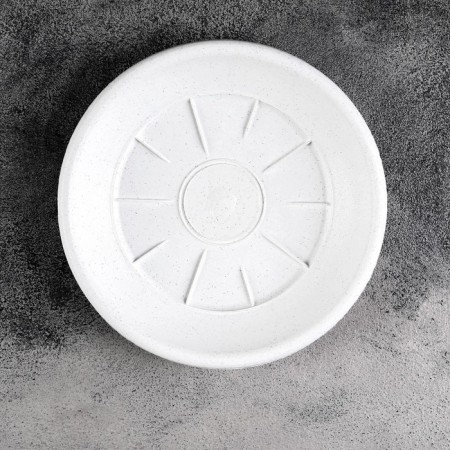 Patron for pot, d = 14 cm, plastic, color marble-1