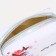 Cosmetic bag with lightning, white/red color