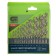 Set of metal drill "Sibrtekh", 1 - 10 mm, HSS, cylindrical shank, 19 pcs