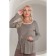Female blouse, size 42, khaki color