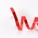 Tape plastic holography, 1.2cm x 45m, red