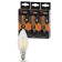 Filament era “candle”, 11 W, E14, 1430 lm, 2700k, glow warm white