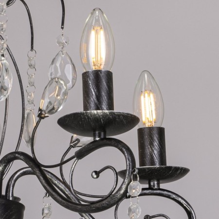Lada chandelier, size 53x70x53 cm, 300W 5xe14-3