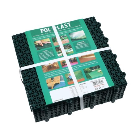 Universal covering Pol-Plast 30 x 30 cm, green, set 9 pcs-3