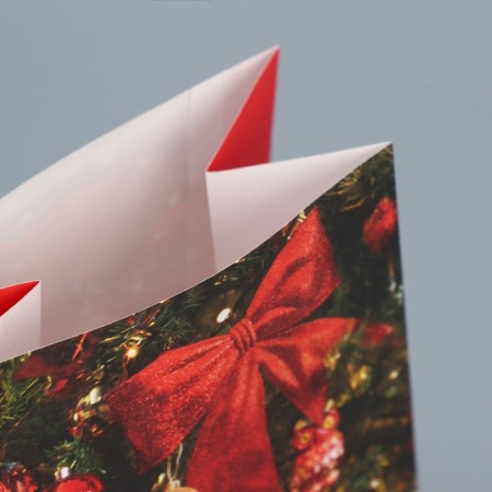 A package without pens “Happy New Year!”, Christmas tree decorations, 10 x 19.5 x 7 cm, New Year-5