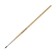 Set of brushes protein round 4 pieces (No. 1,2,3,4) with wooden handles on a blister