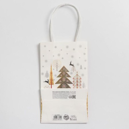 Package gift craft "Fairy Tale", 12 x 21 x 9 cm, New Year-4