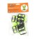 Airline signal belt with shoulder straps, reflective, green ARW-BS-08