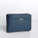 Women's wallet on magnet, blue color