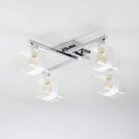 Ceiling chandelier "Virta" E14 4x60 watts-13