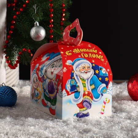 Gift box "Snowballs", chest, 18.5 x 12.5 x 16.5 cm-2
