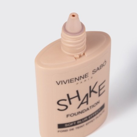 Tonal cream Vivienne Sabo Shakefoundation, with natural bluer effects, tone 02-17