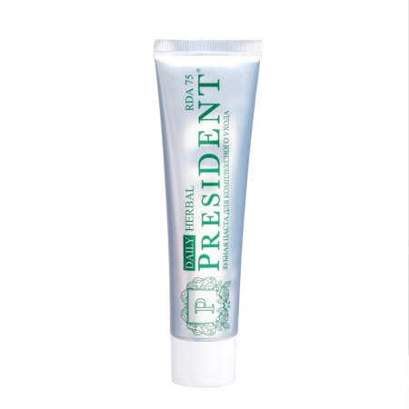 President Herbal Mix, 75 RDA, 50 ml toothpaste-2