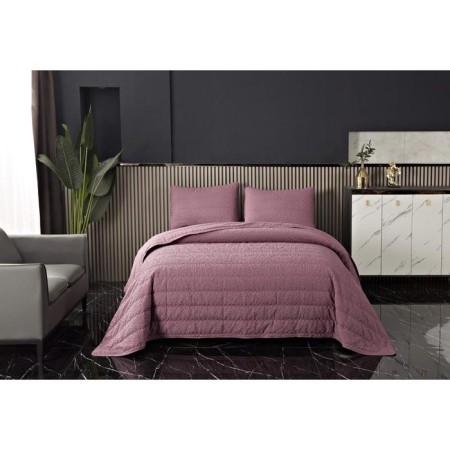 A set with a bedspread "Nadine", size 160x220 cm, 50x70 cm, color ash rose