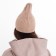 Female Winter hat, cocoa color, size 52-56